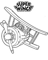 110 Super Wings Coloring Pages Printable 7