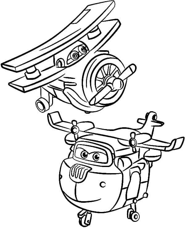 110 Super Wings Coloring Pages Printable 70