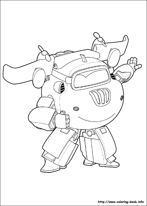 110 Super Wings Coloring Pages Printable 75