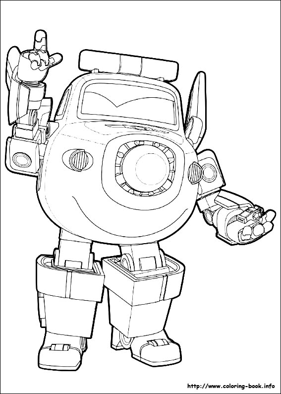 110 Super Wings Coloring Pages Printable 76