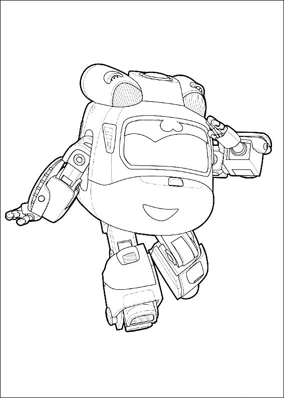 110 Super Wings Coloring Pages Printable 77