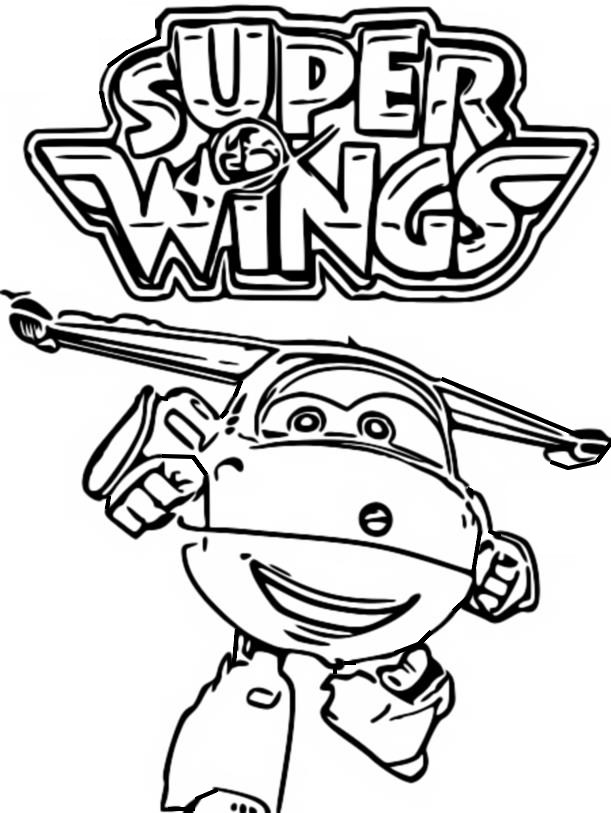 110 Super Wings Coloring Pages Printable 82