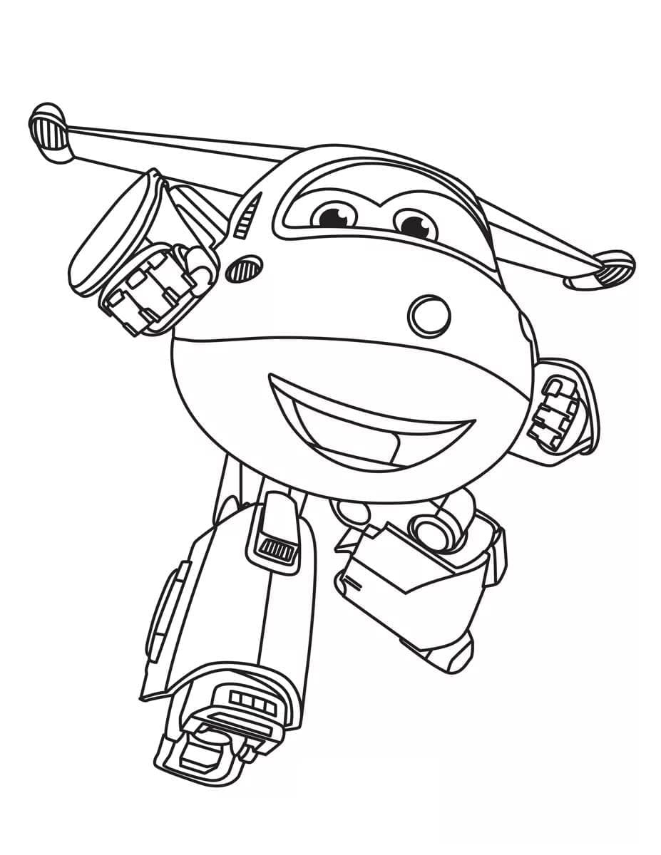 110 Super Wings Coloring Pages Printable 98