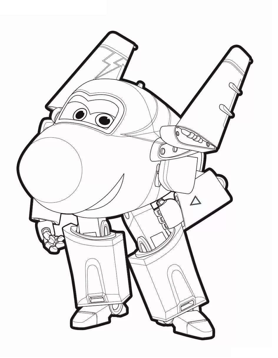 110 Super Wings Coloring Pages Printable 99