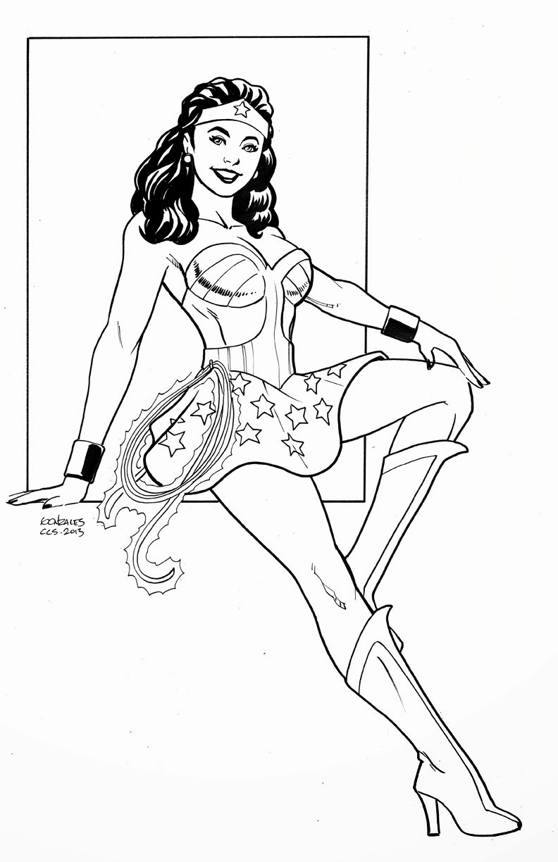 110+ Wonder Woman Coloring Pages for DC Fans 102