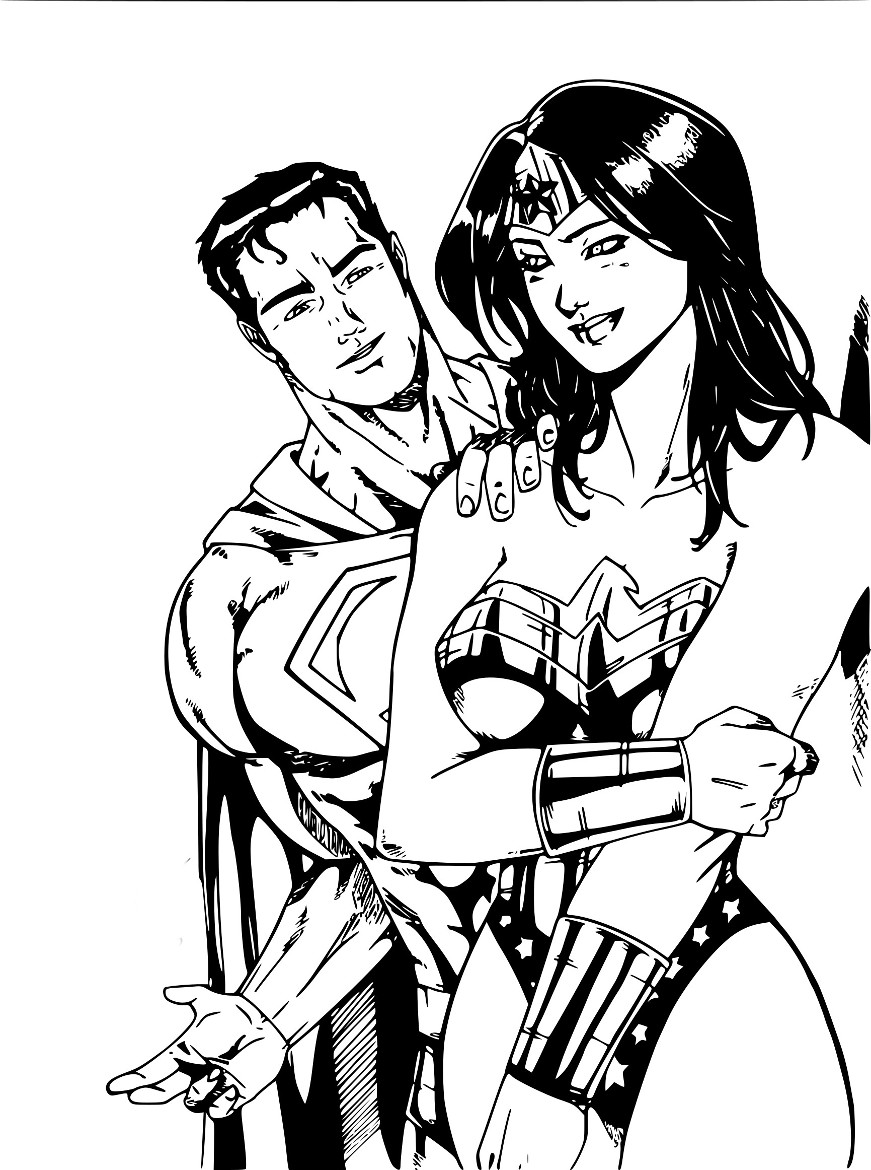 110+ Wonder Woman Coloring Pages for DC Fans 103