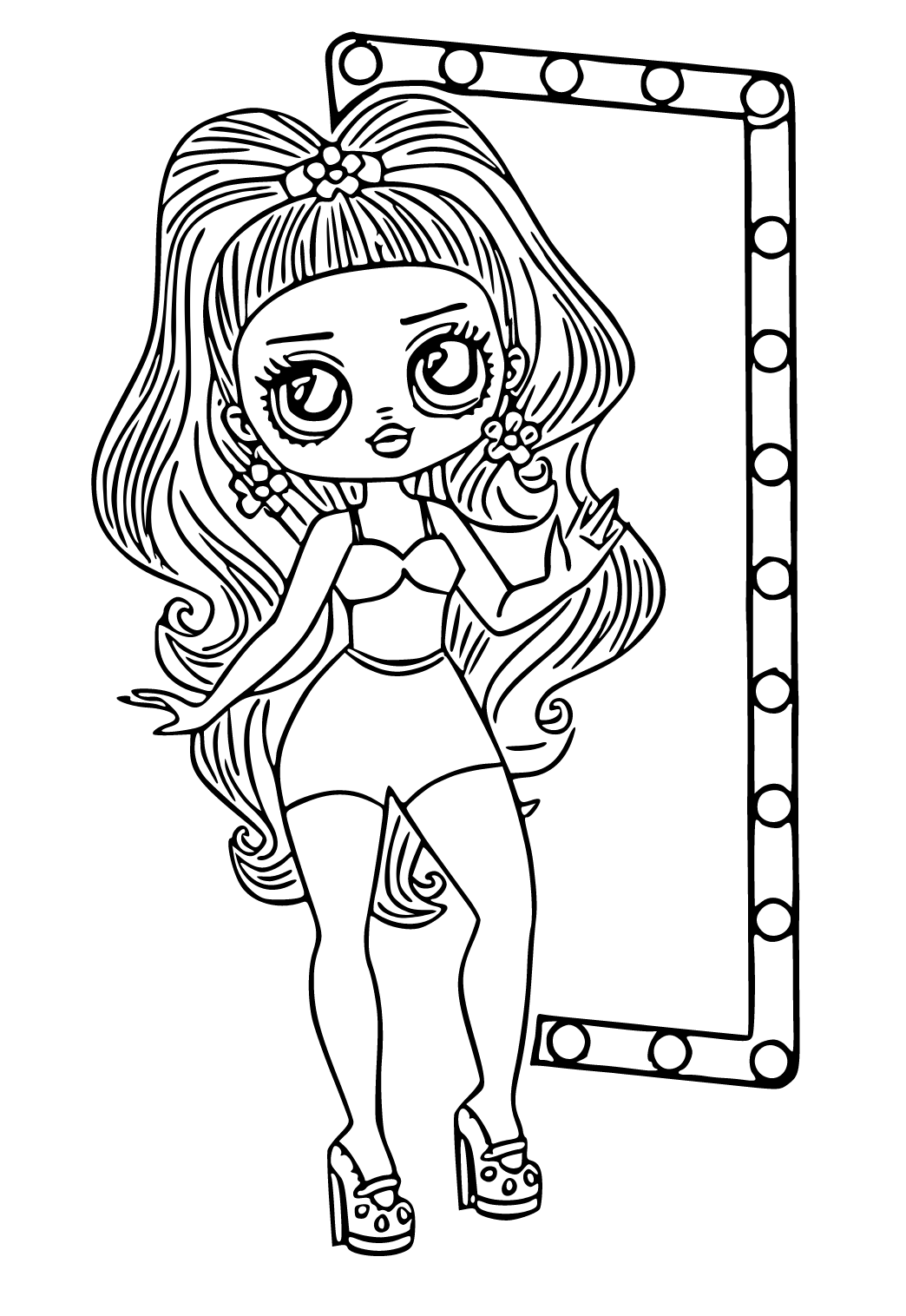 110+ Wonder Woman Coloring Pages for DC Fans 111