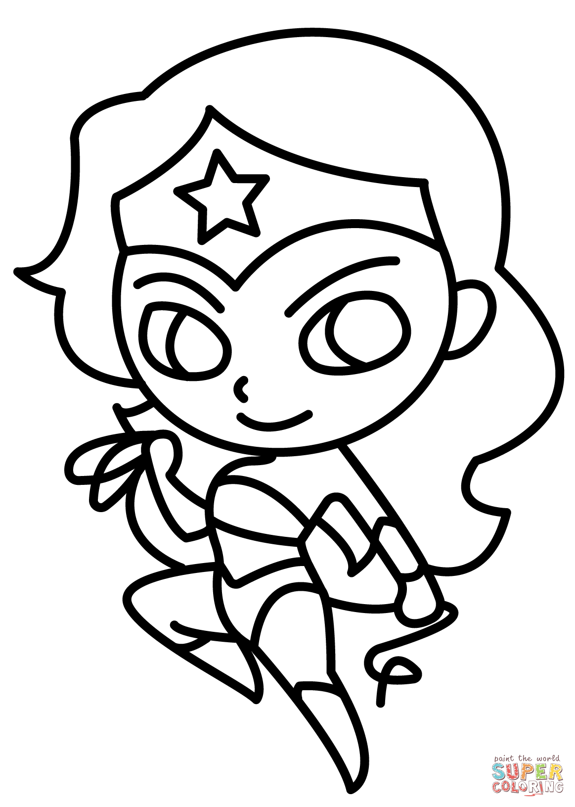 110+ Wonder Woman Coloring Pages for DC Fans 14