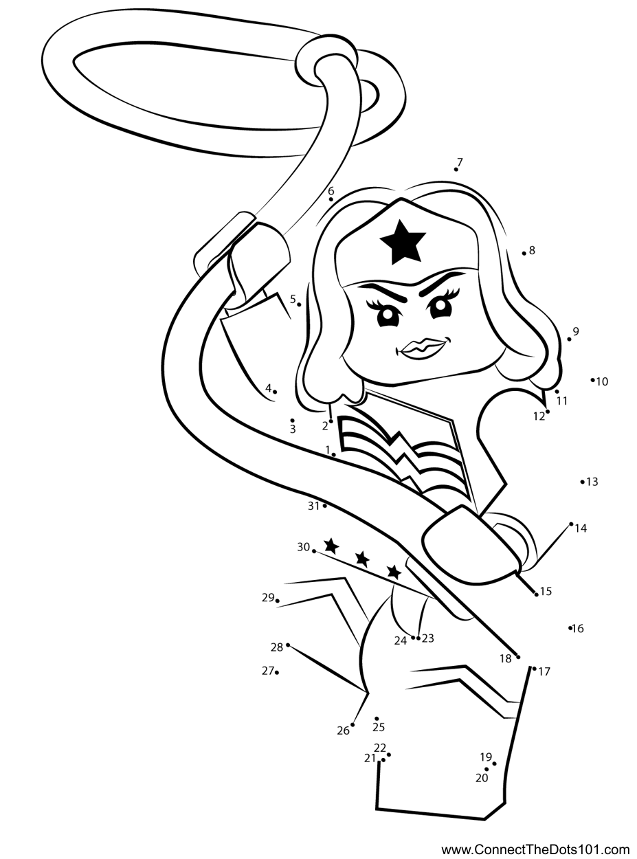 110+ Wonder Woman Coloring Pages for DC Fans 31