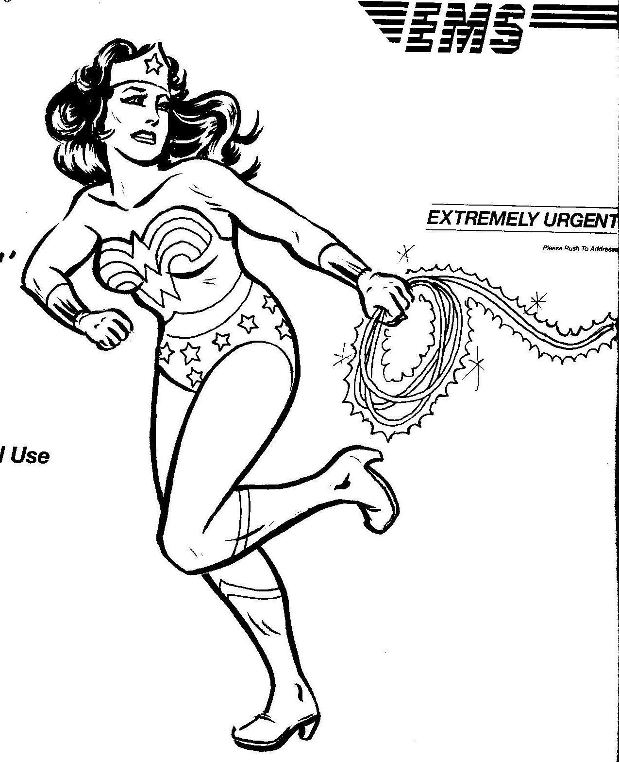 110+ Wonder Woman Coloring Pages for DC Fans 32