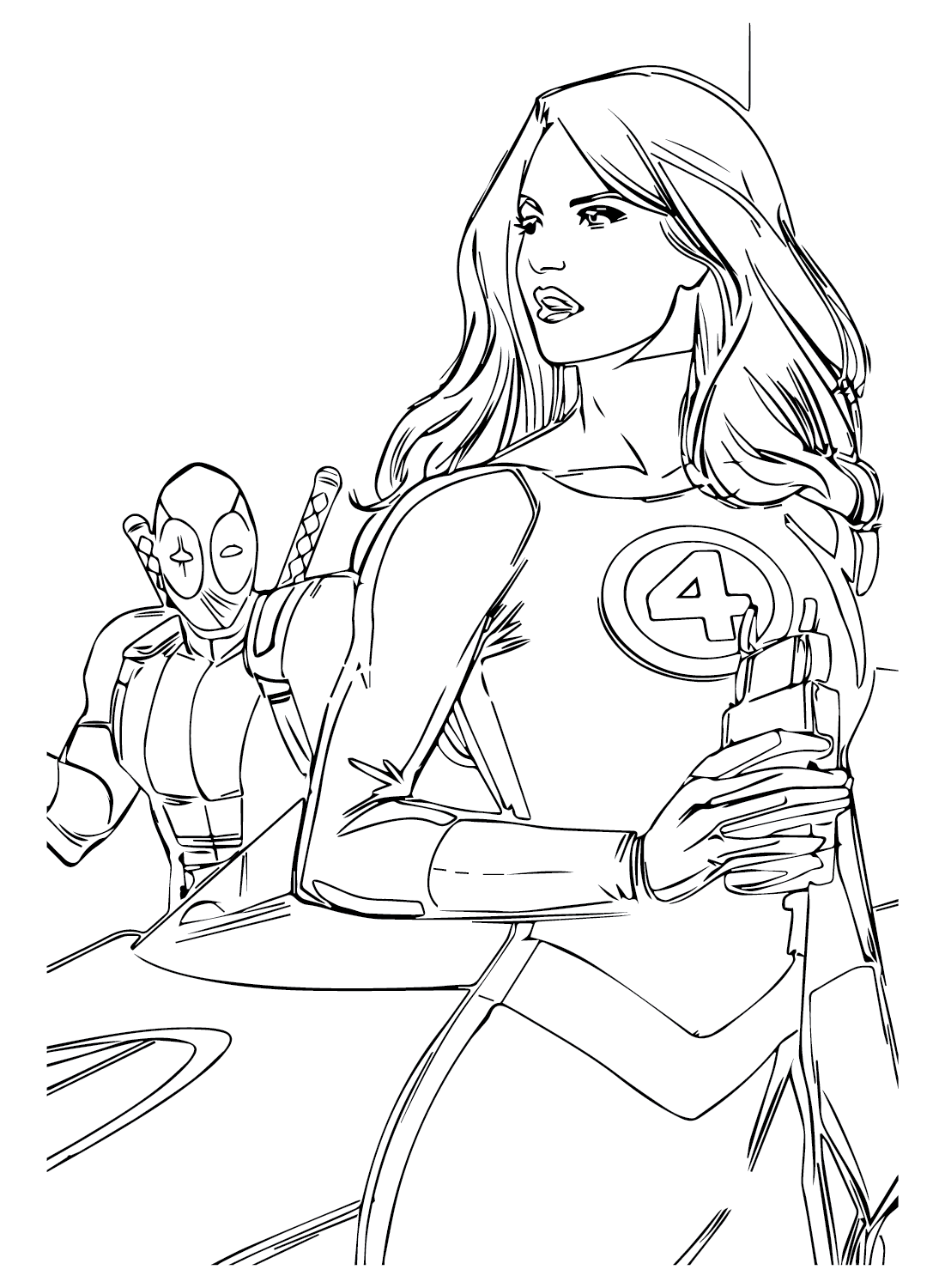 110+ Wonder Woman Coloring Pages for DC Fans 40