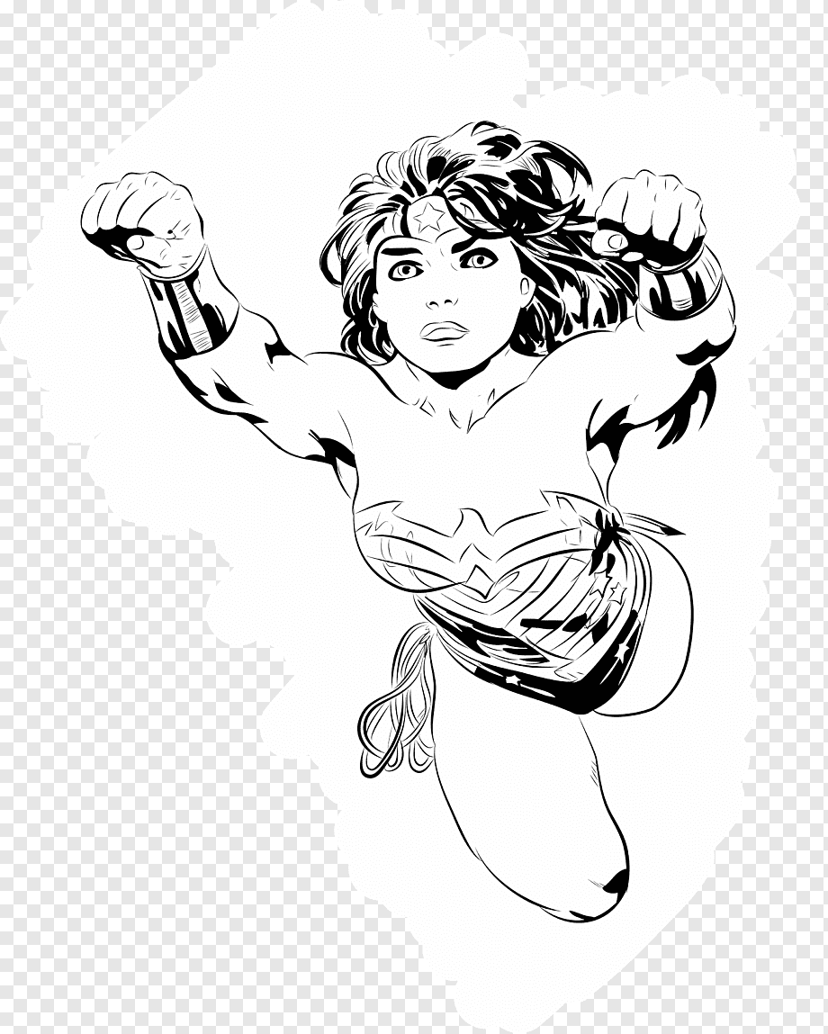 110+ Wonder Woman Coloring Pages for DC Fans 41