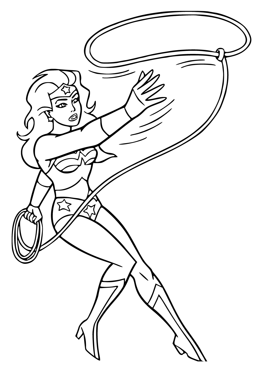 110+ Wonder Woman Coloring Pages for DC Fans 53