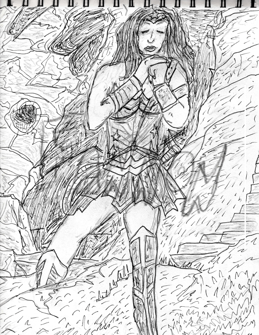 110+ Wonder Woman Coloring Pages for DC Fans 56