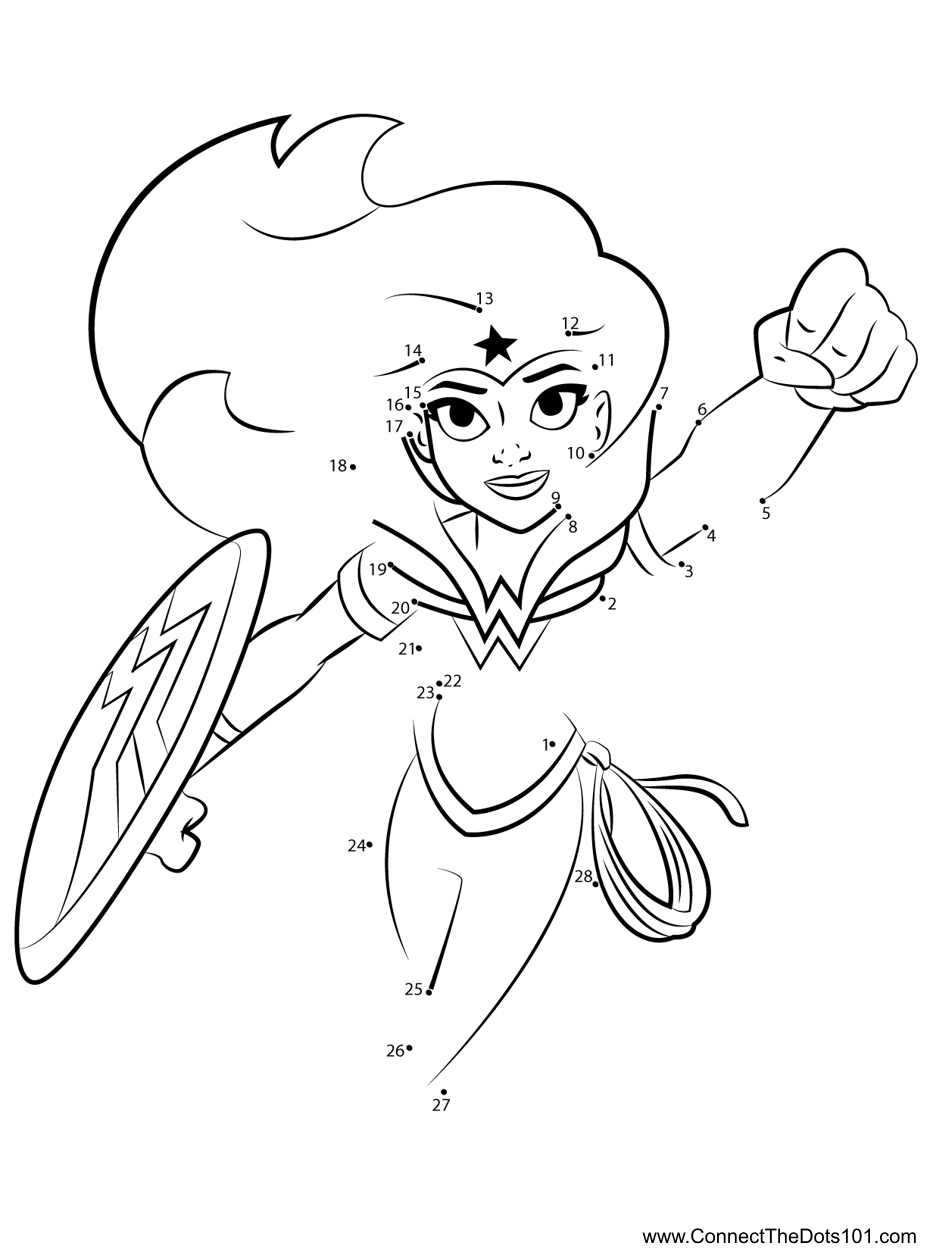 110+ Wonder Woman Coloring Pages for DC Fans 65