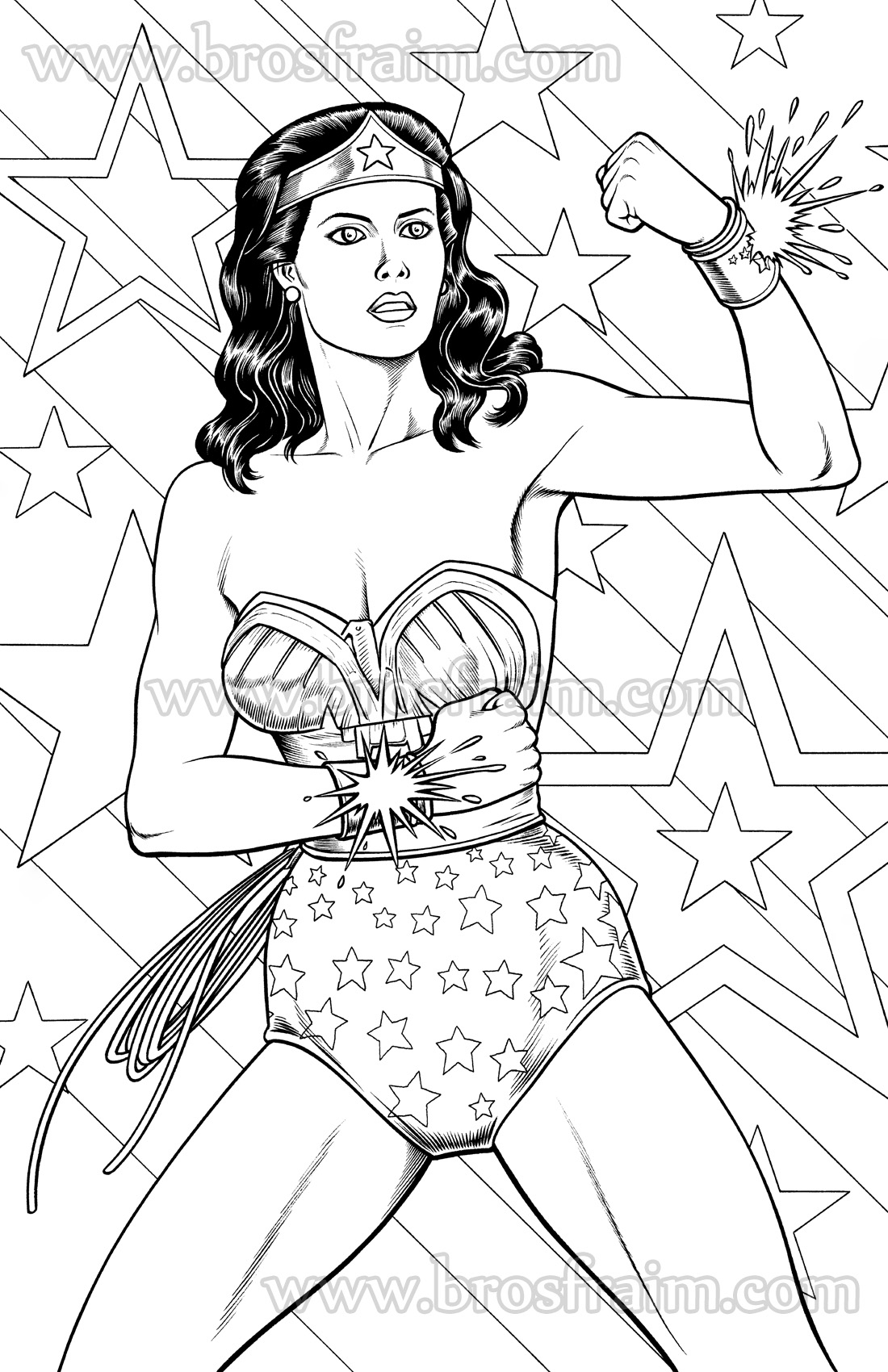 110+ Wonder Woman Coloring Pages for DC Fans 75