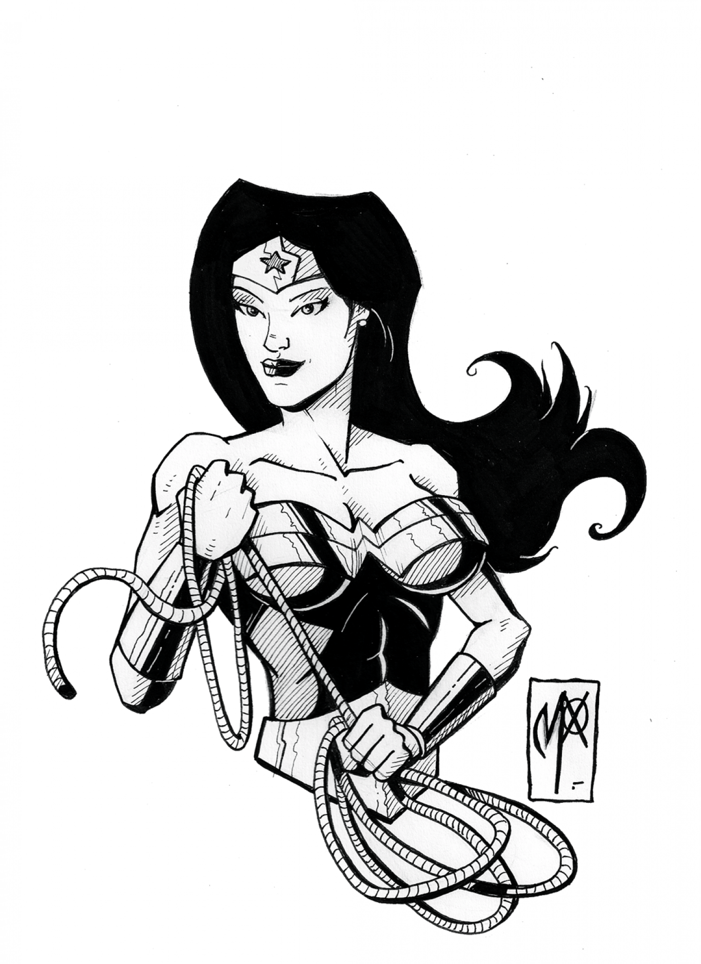 110+ Wonder Woman Coloring Pages for DC Fans 83