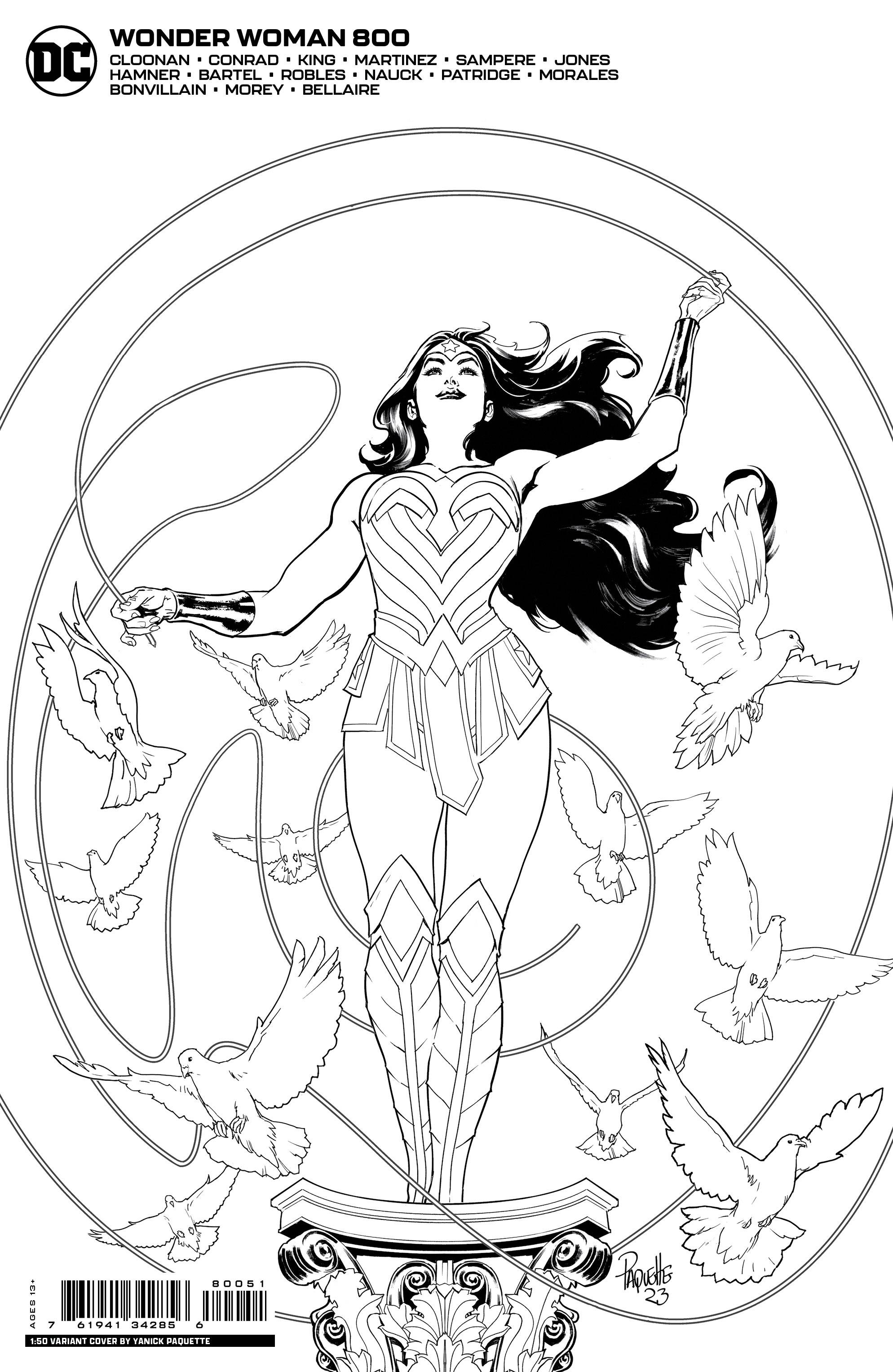 110+ Wonder Woman Coloring Pages for DC Fans 85