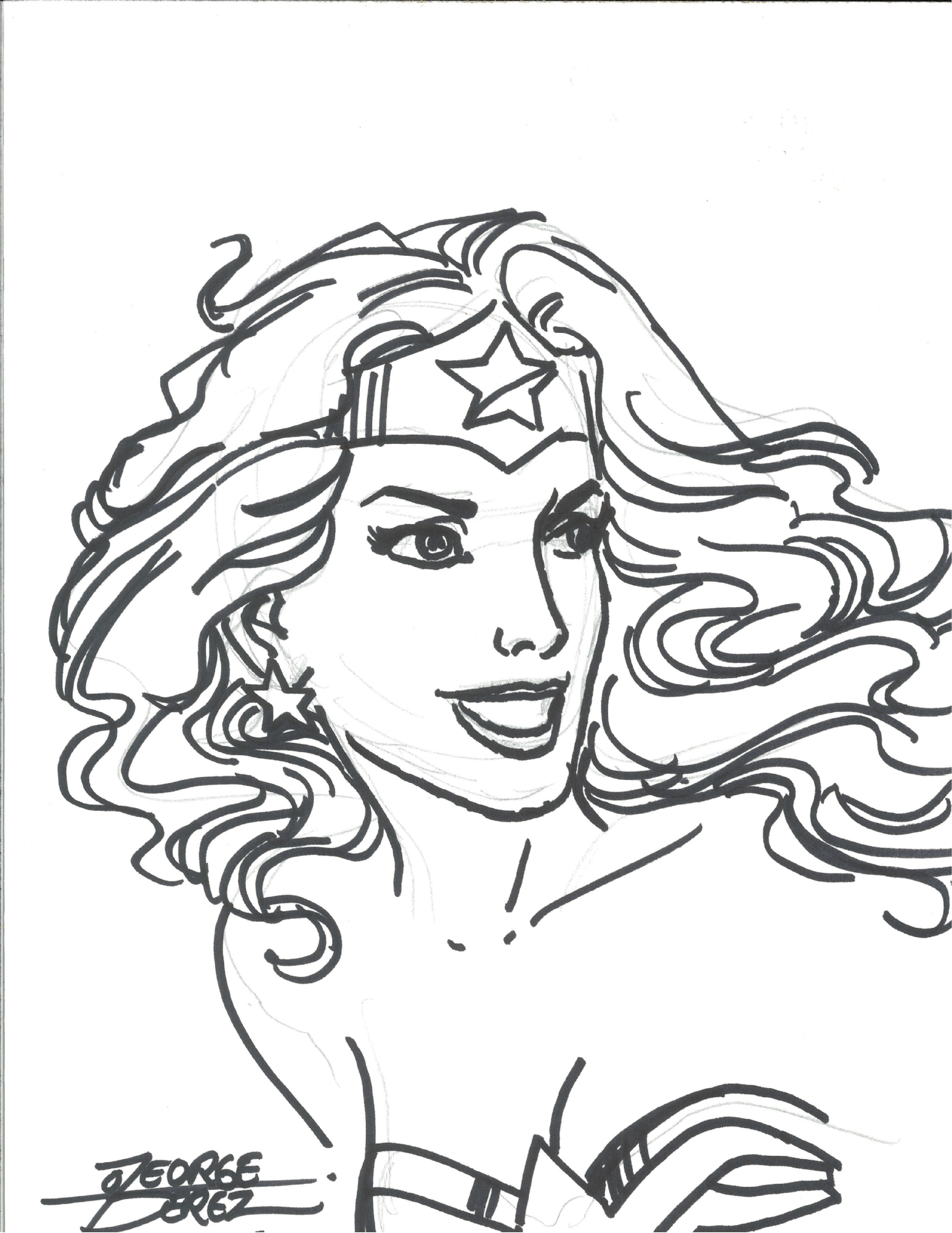 110+ Wonder Woman Coloring Pages for DC Fans 97