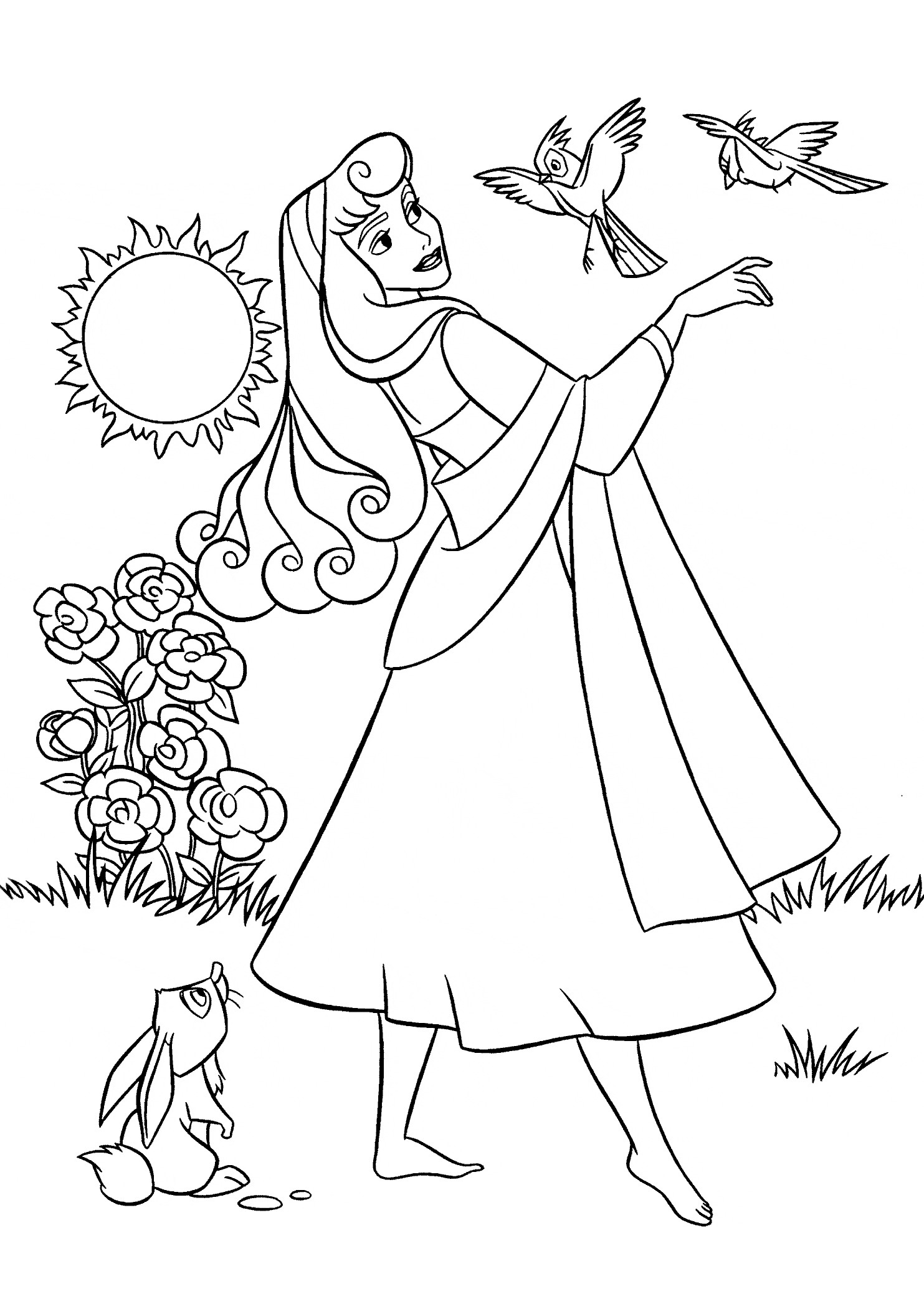 120 Disney Princess Coloring Pages: Magical Adventures Await 115