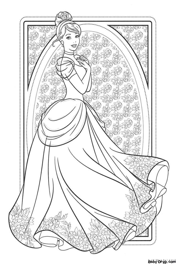 120 Disney Princess Coloring Pages: Magical Adventures Await 17