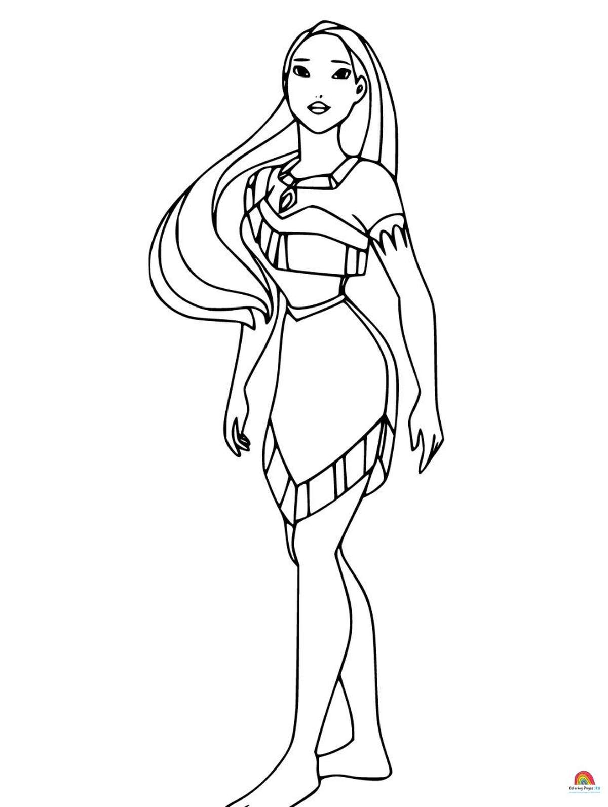 120 Disney Princess Coloring Pages: Magical Adventures Await 18