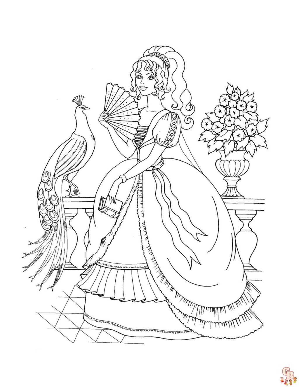 120 Disney Princess Coloring Pages: Magical Adventures Await 26