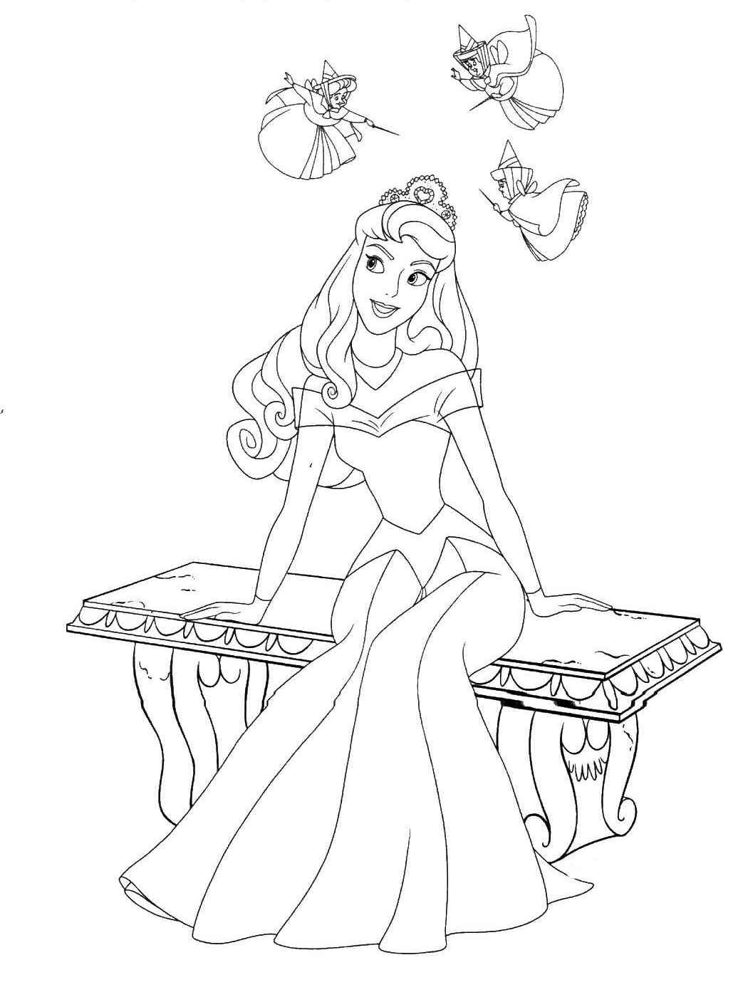 120 Disney Princess Coloring Pages: Magical Adventures Await 3