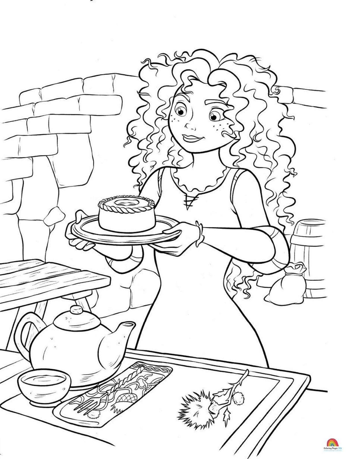 120 Disney Princess Coloring Pages: Magical Adventures Await 51