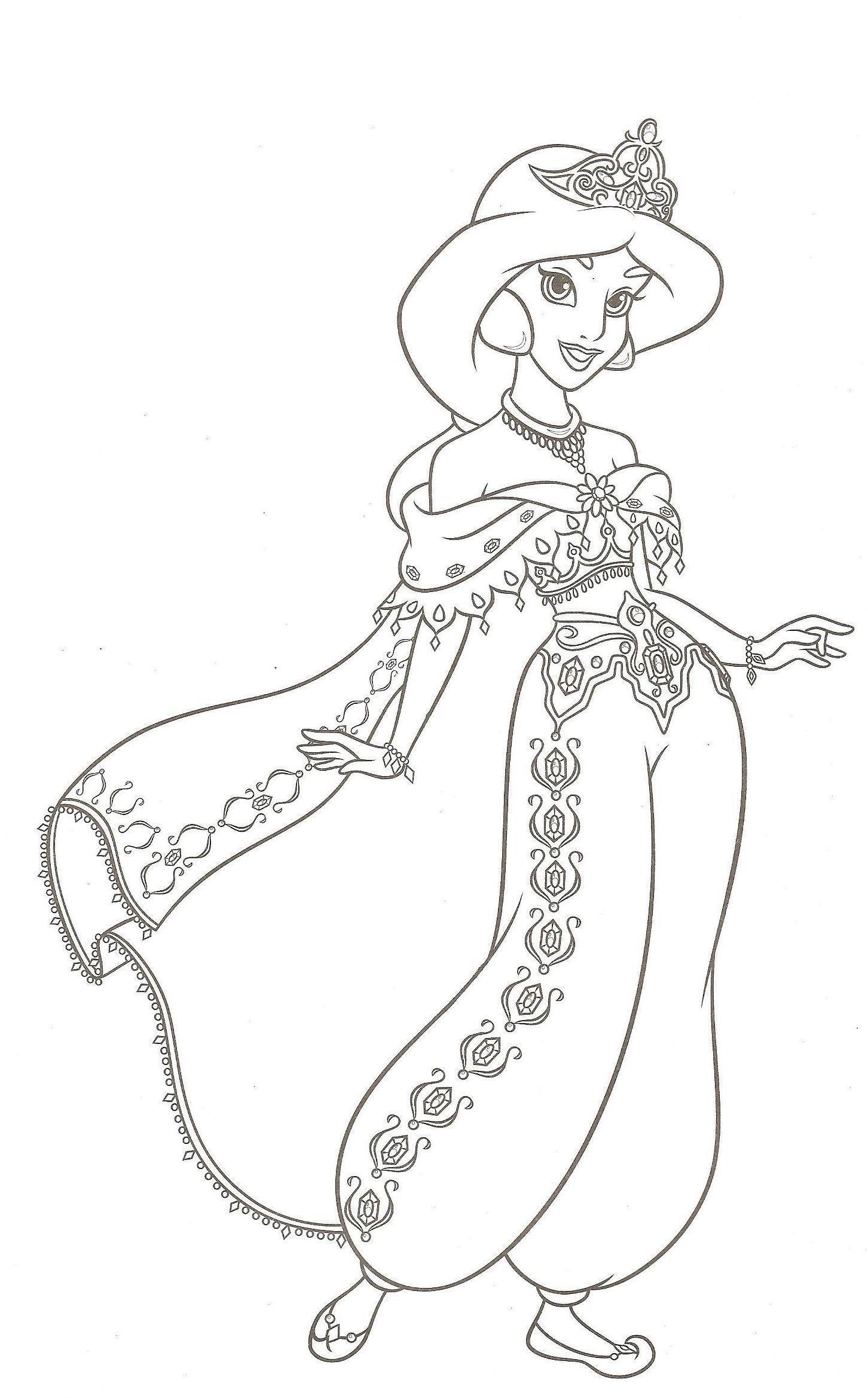 120 Disney Princess Coloring Pages: Magical Adventures Await 53