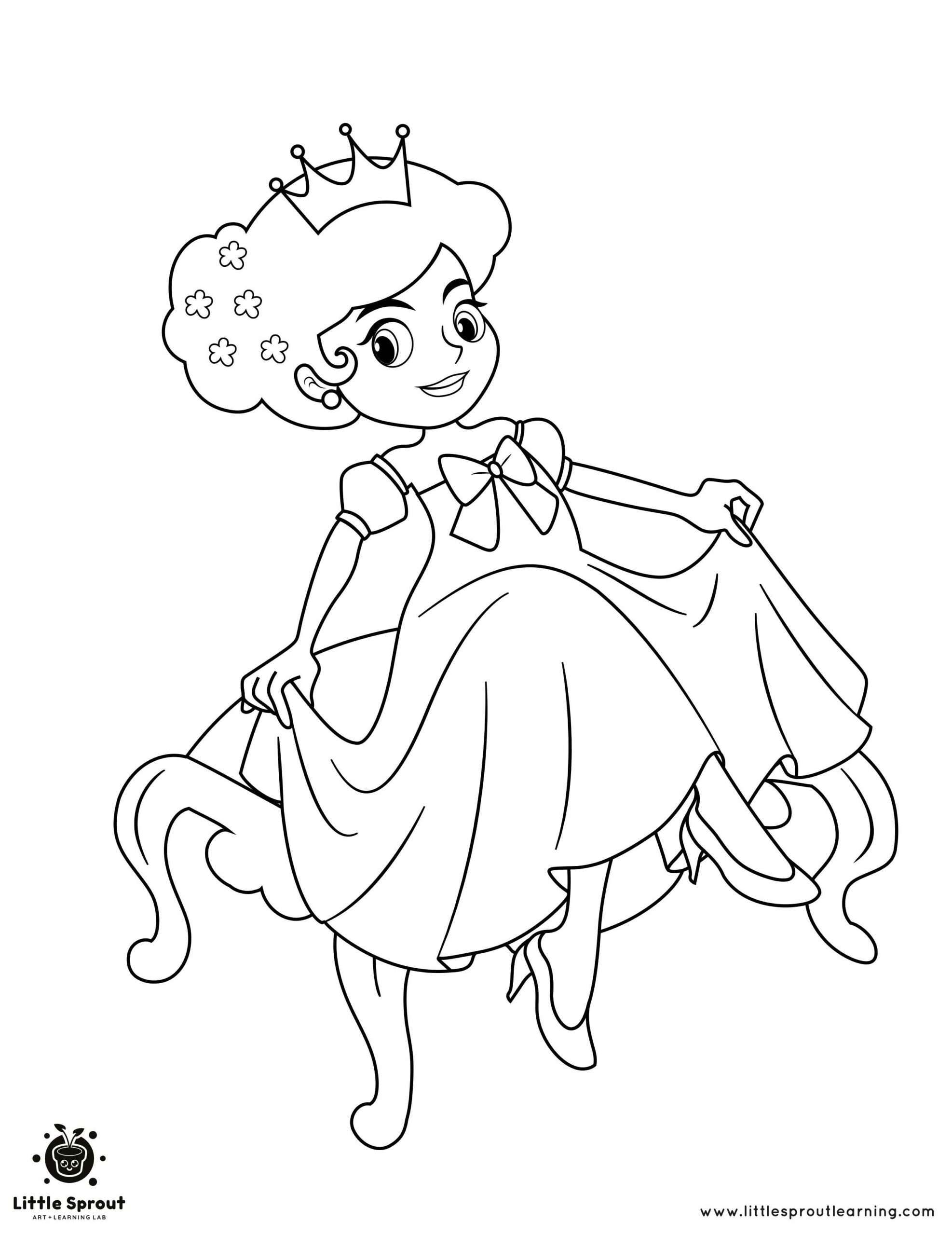 120 Disney Princess Coloring Pages: Magical Adventures Await 63