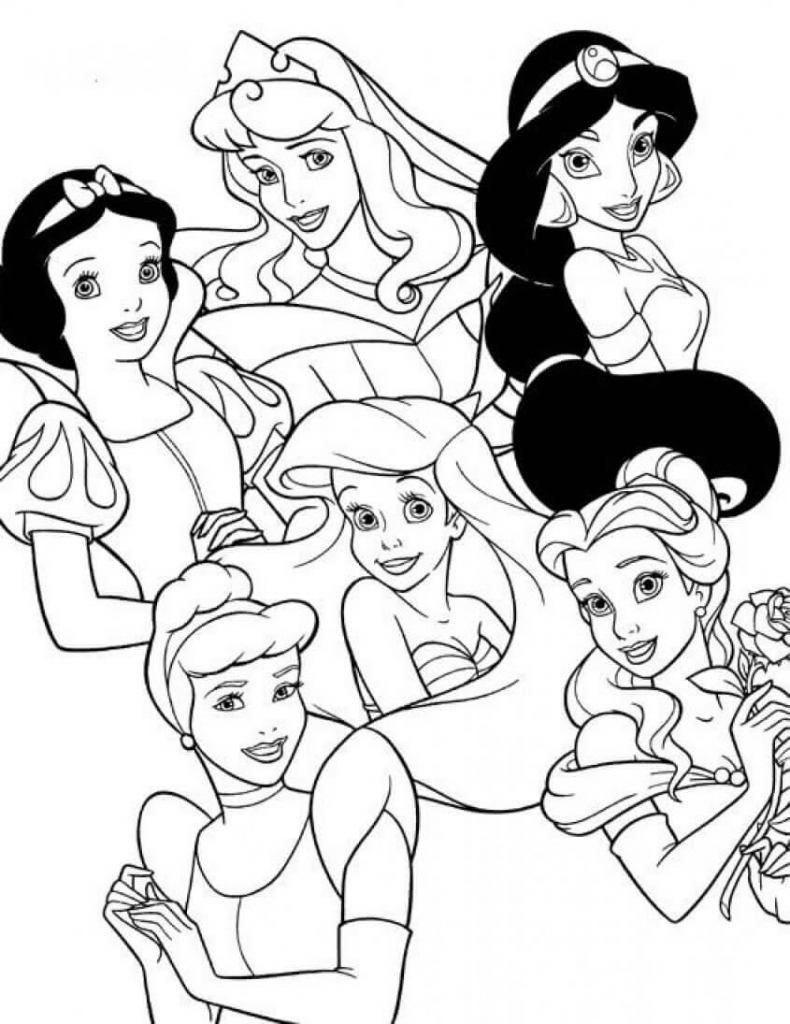 120 Disney Princess Coloring Pages: Magical Adventures Await 76