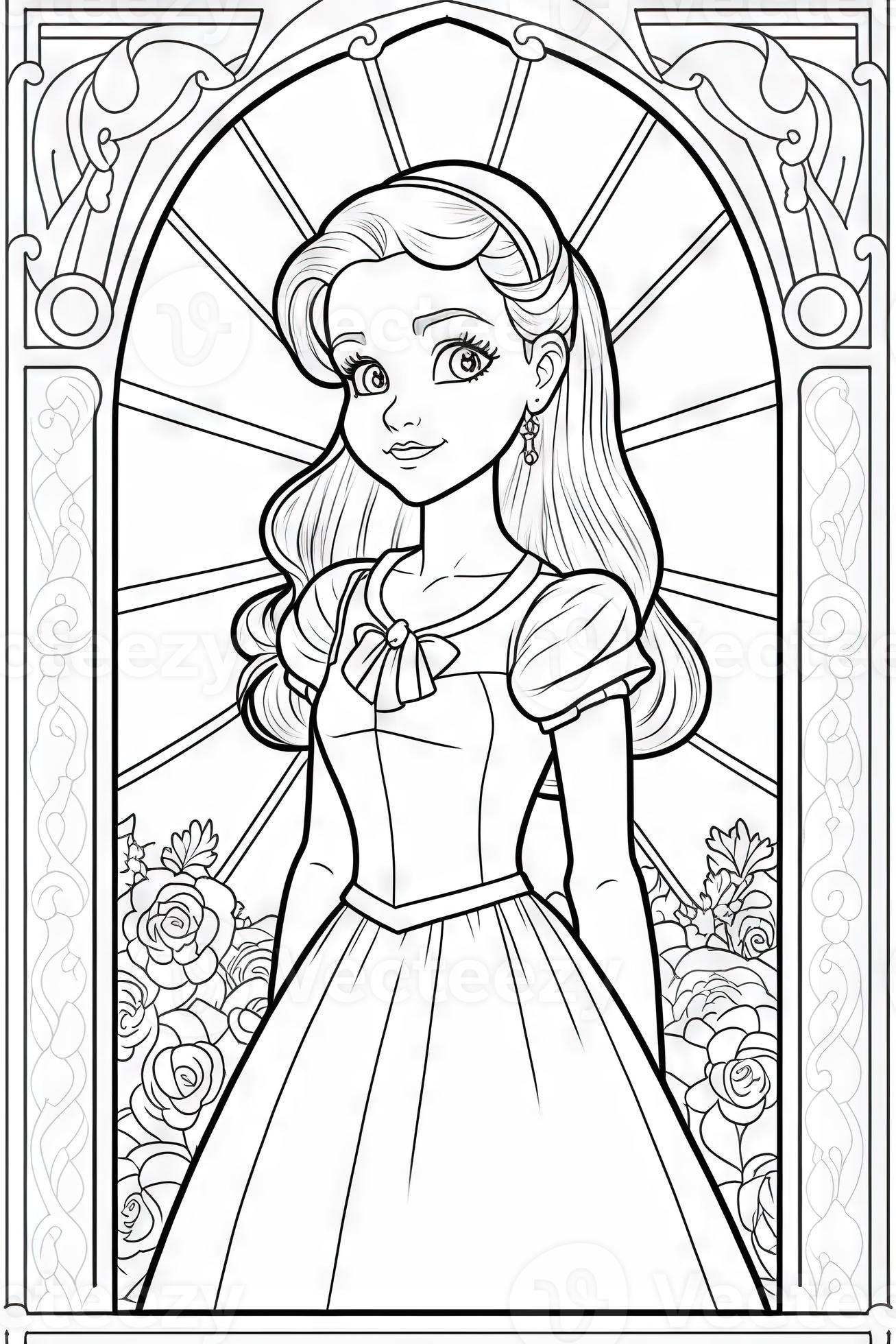 120 Disney Princess Coloring Pages: Magical Adventures Await 86