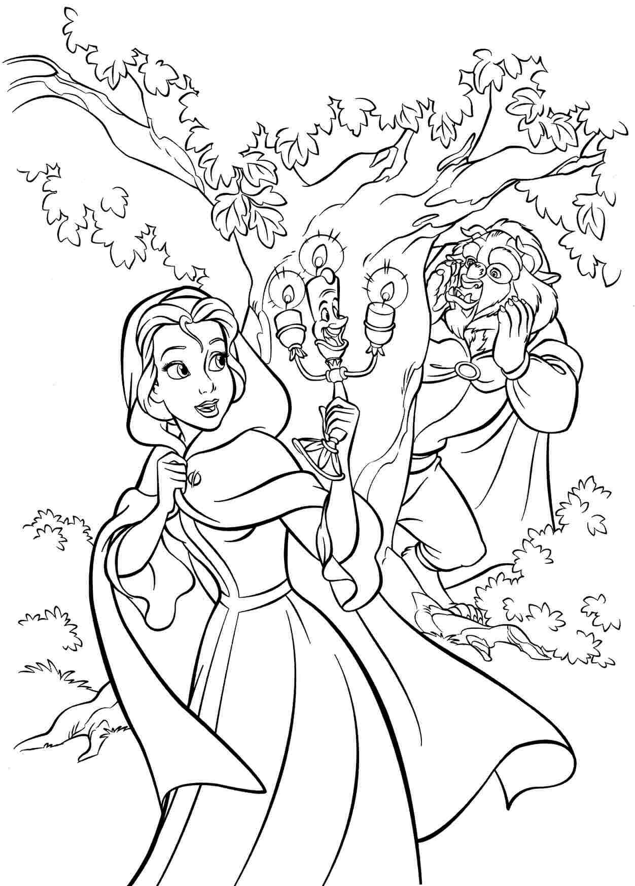 120 Disney Princess Coloring Pages: Magical Adventures Await 90