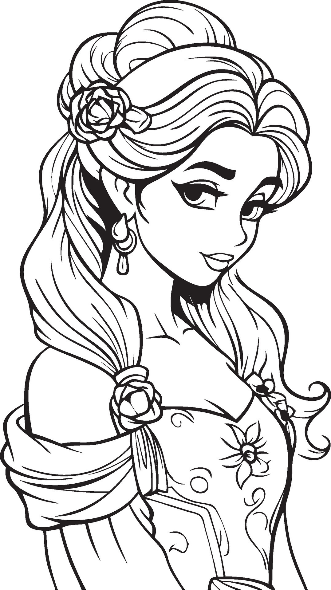 120 Disney Princess Coloring Pages: Magical Adventures Await 96