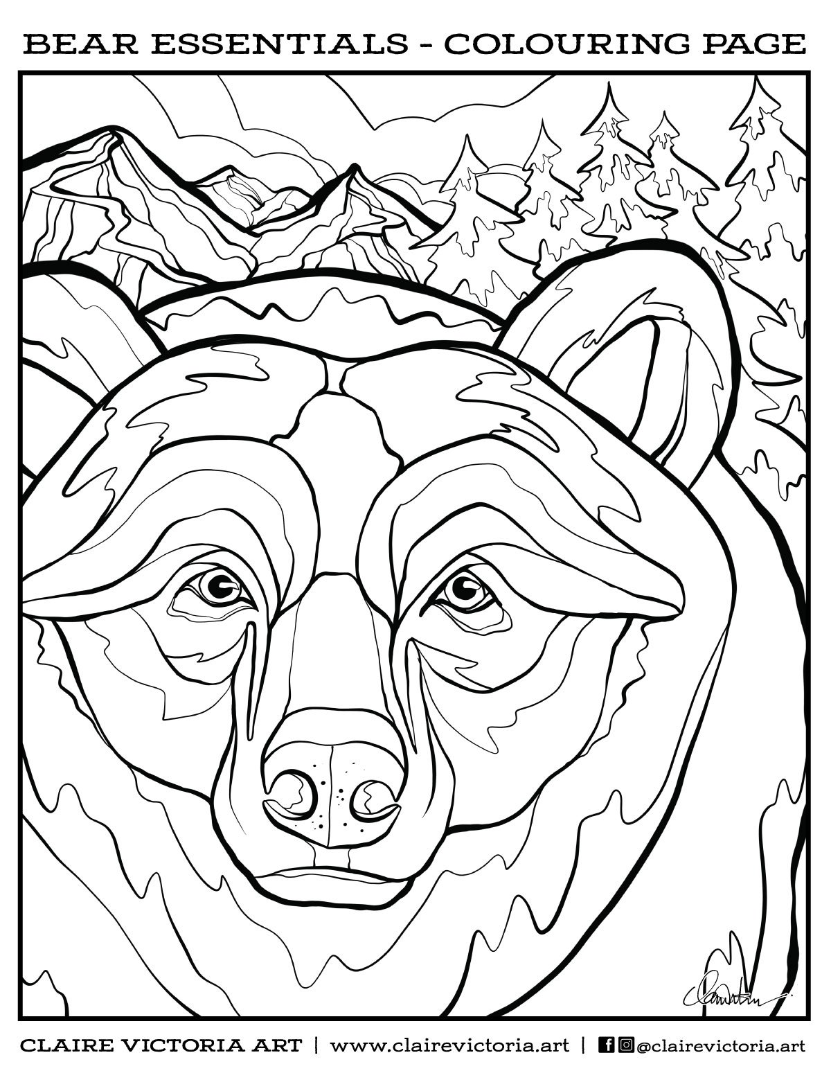 126 Brown Bear Coloring Pages Printable 102