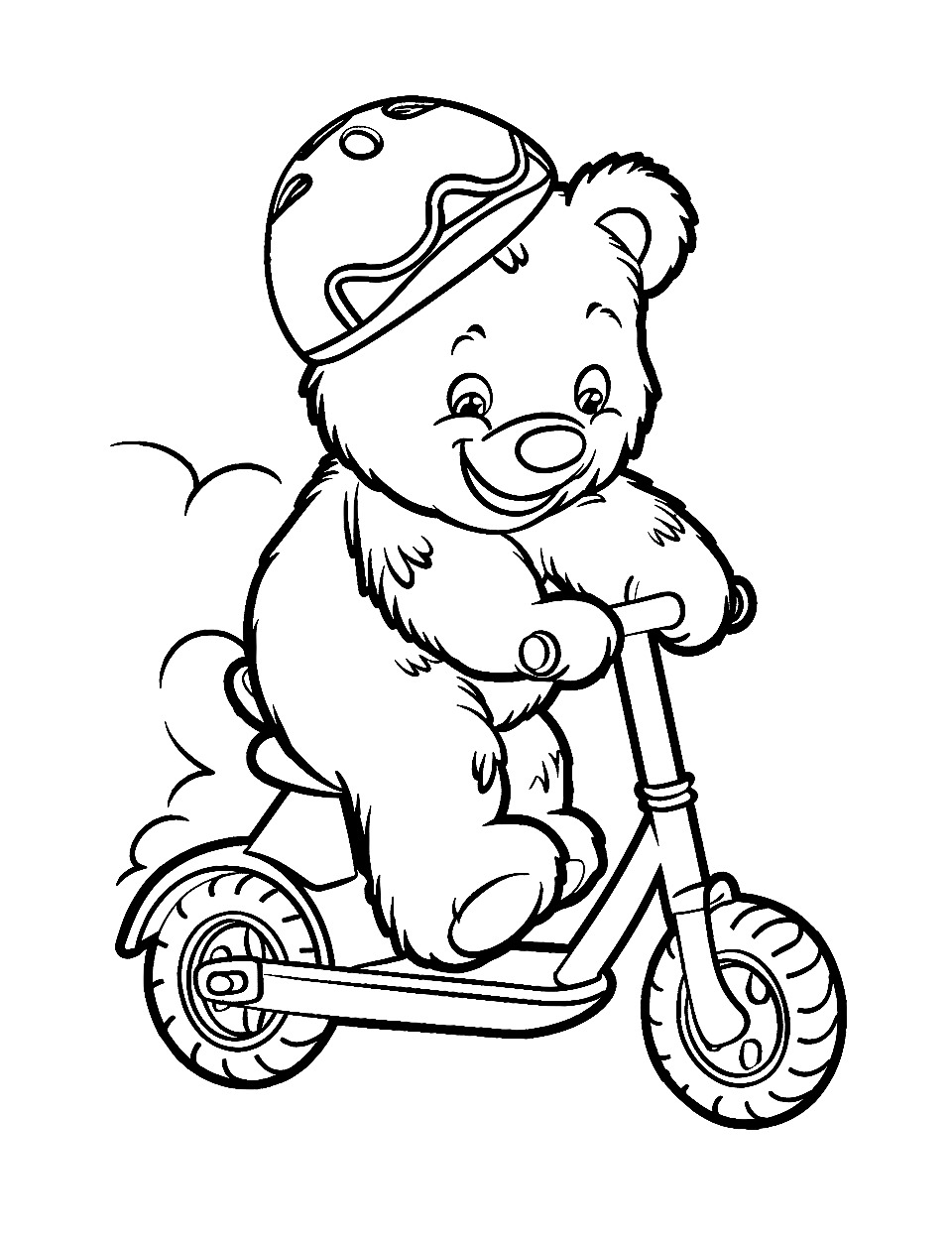 126 Brown Bear Coloring Pages Printable 11