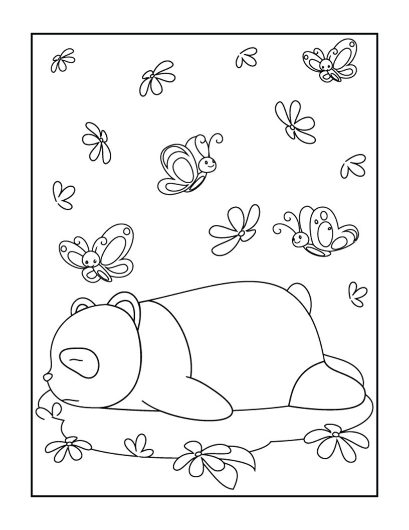 126 Brown Bear Coloring Pages Printable 111