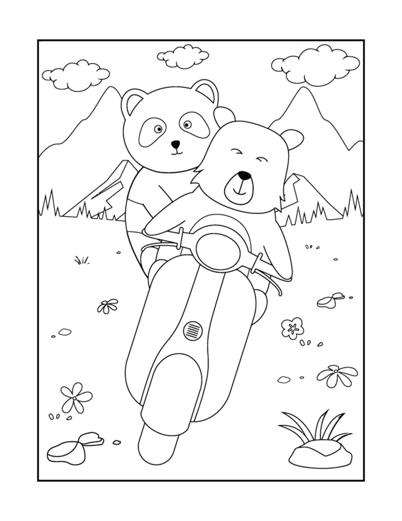 126 Brown Bear Coloring Pages Printable 17