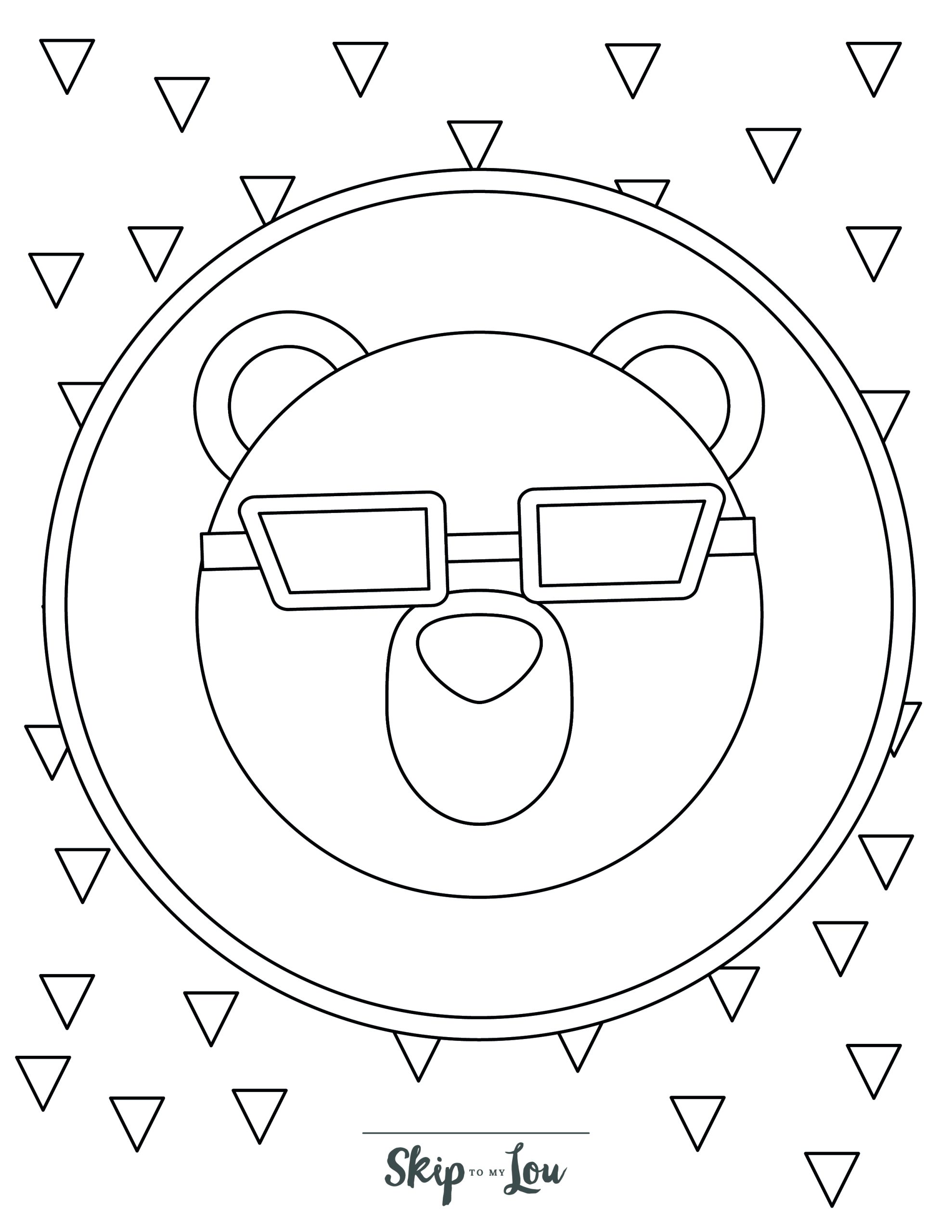 126 Brown Bear Coloring Pages Printable 25