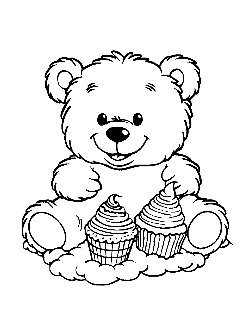 126 Brown Bear Coloring Pages Printable 33