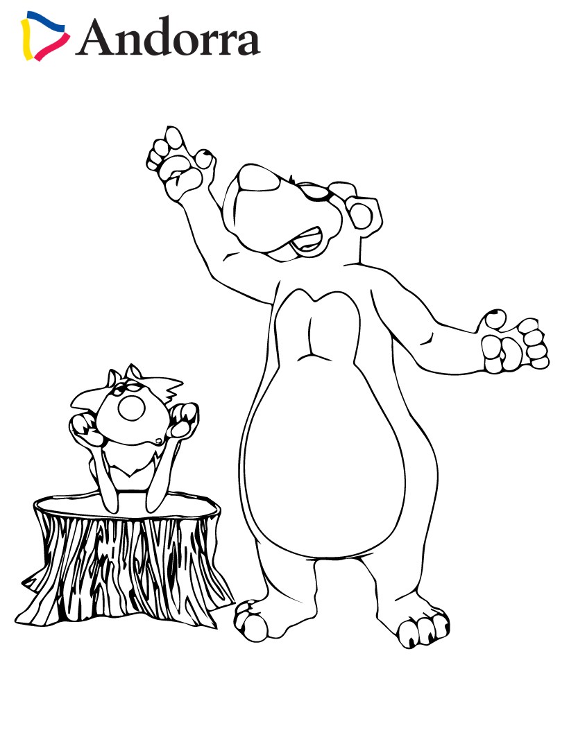 126 Brown Bear Coloring Pages Printable 55