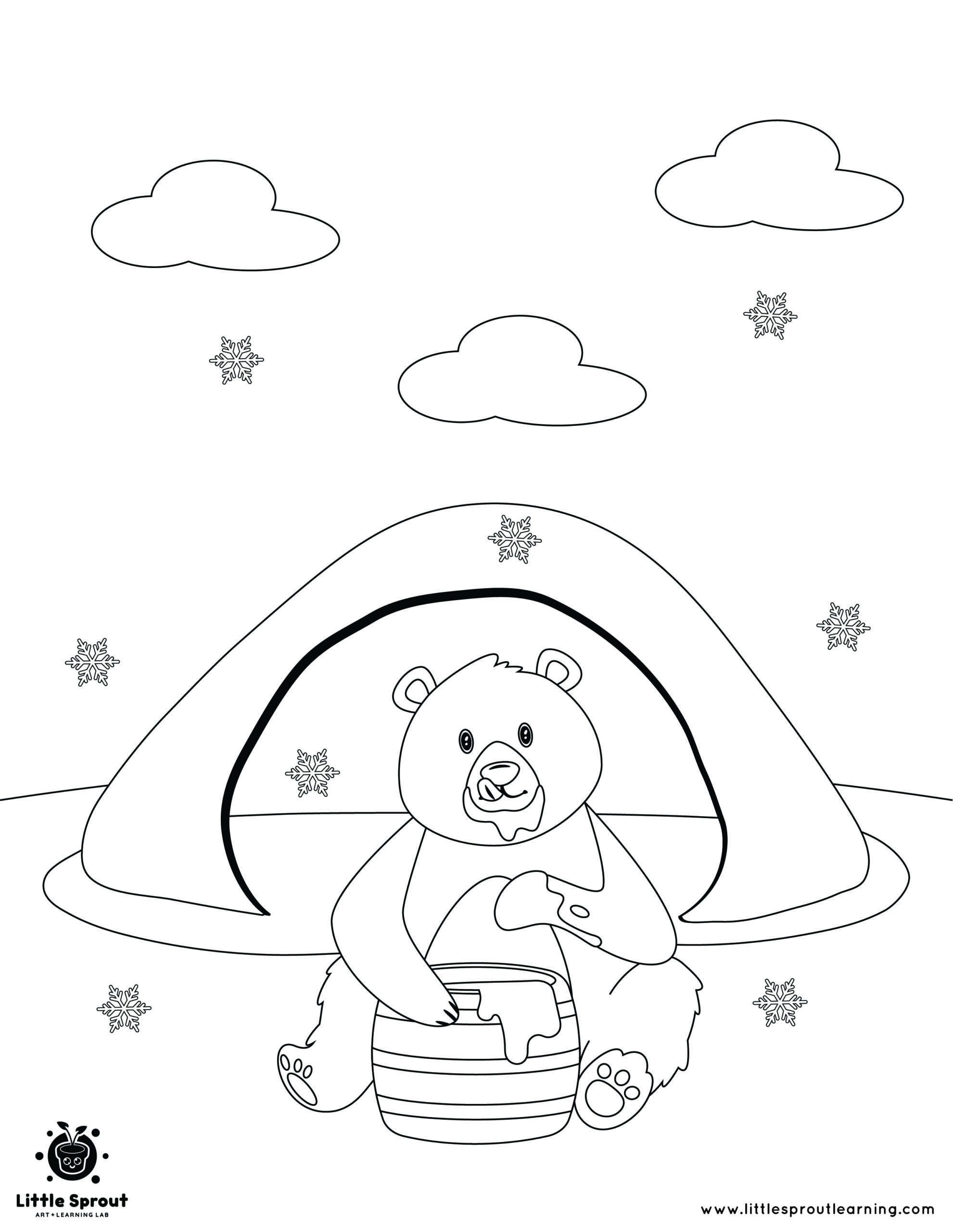 126 Brown Bear Coloring Pages Printable 73