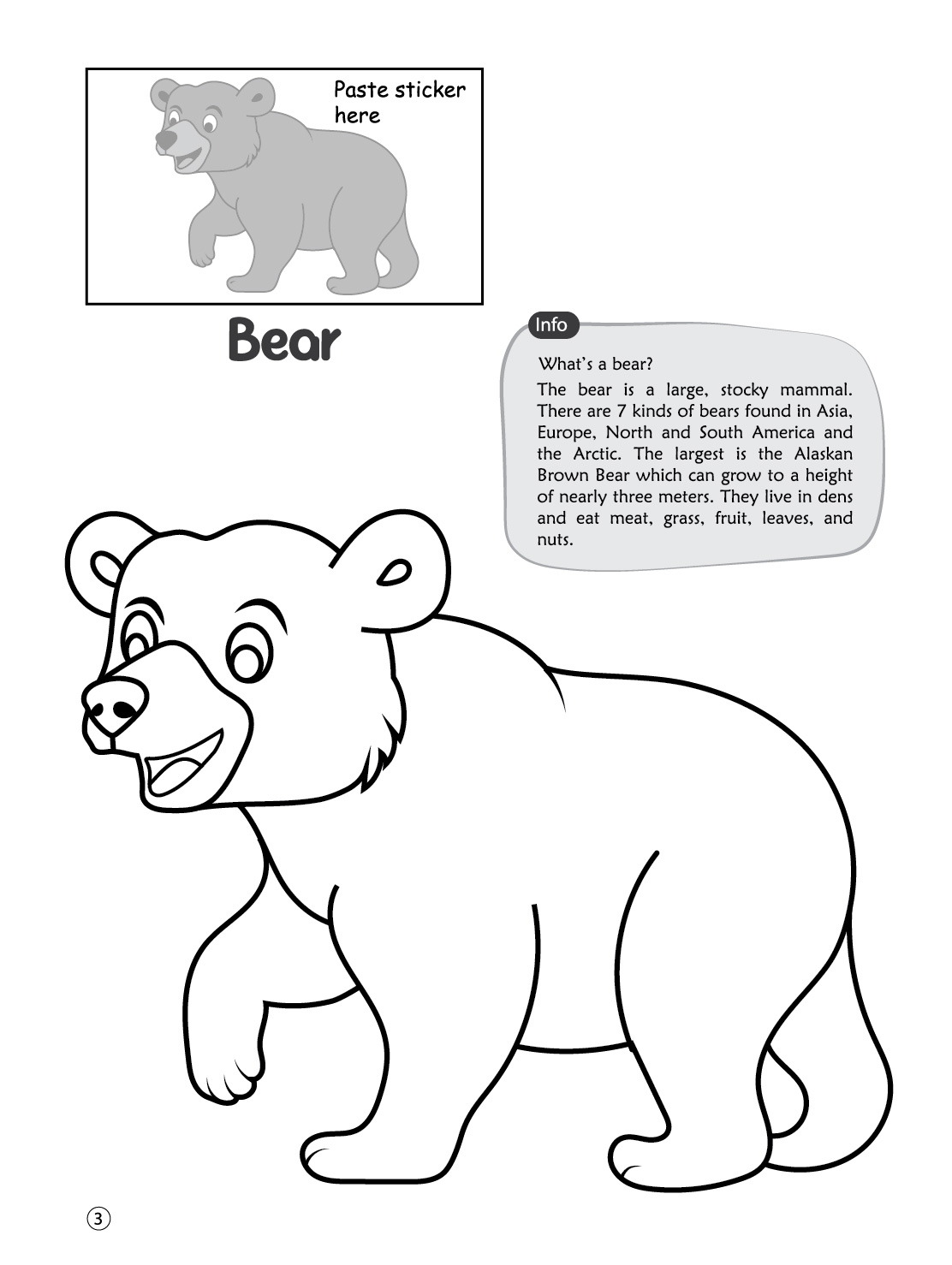 126 Brown Bear Coloring Pages Printable 76