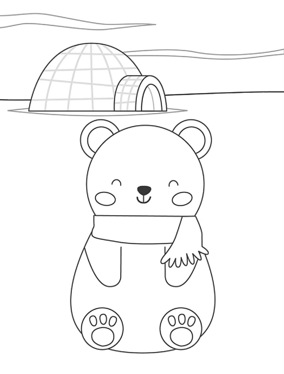 126 Brown Bear Coloring Pages Printable 81