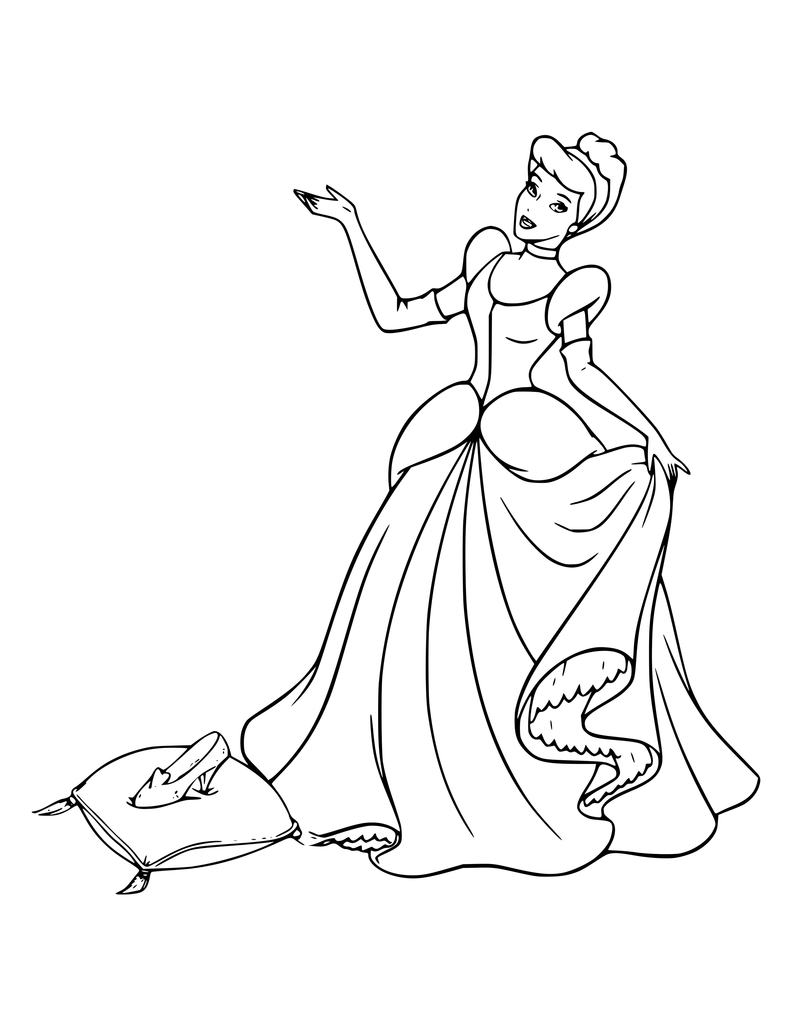 128 Cinderella Coloring Pages Printable 104