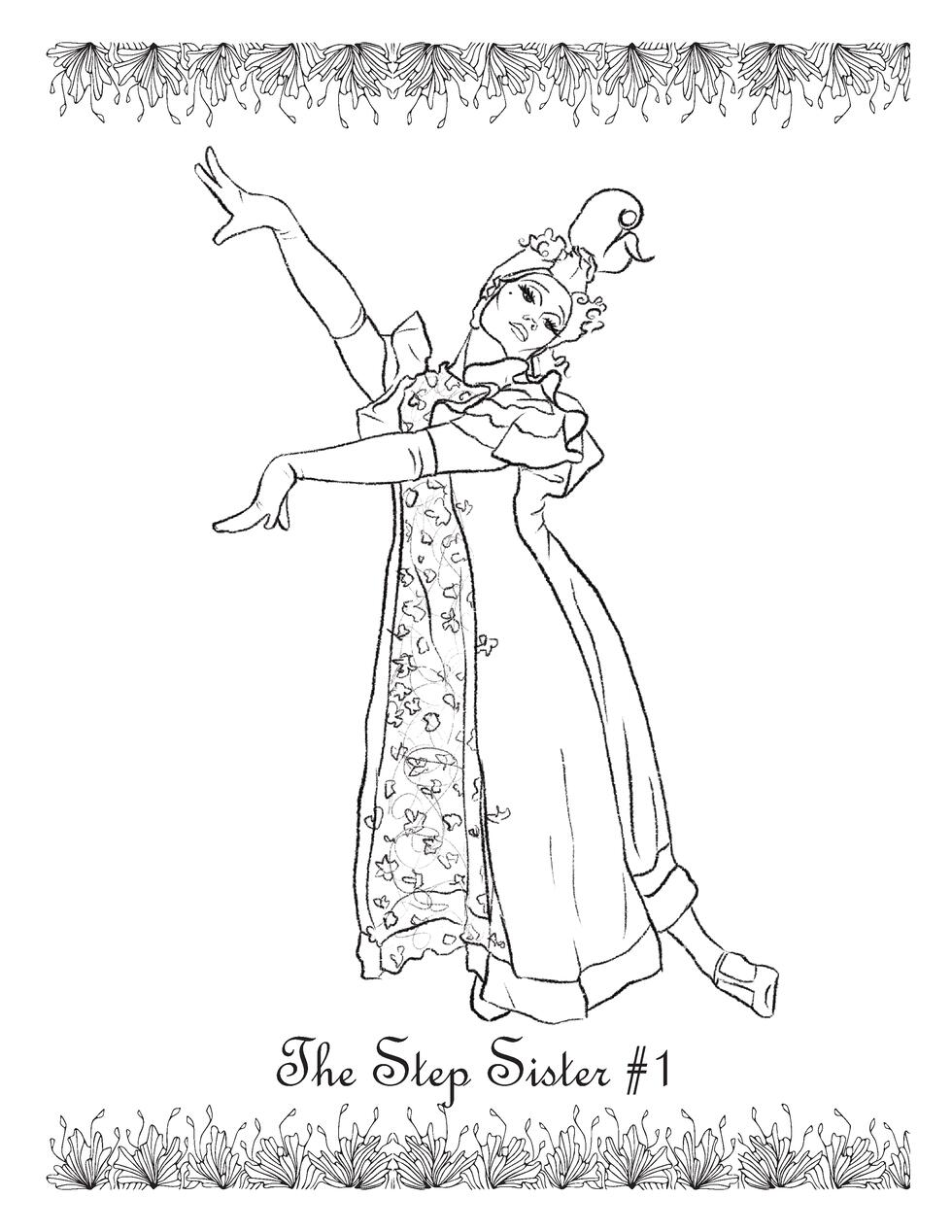 128 Cinderella Coloring Pages Printable 108