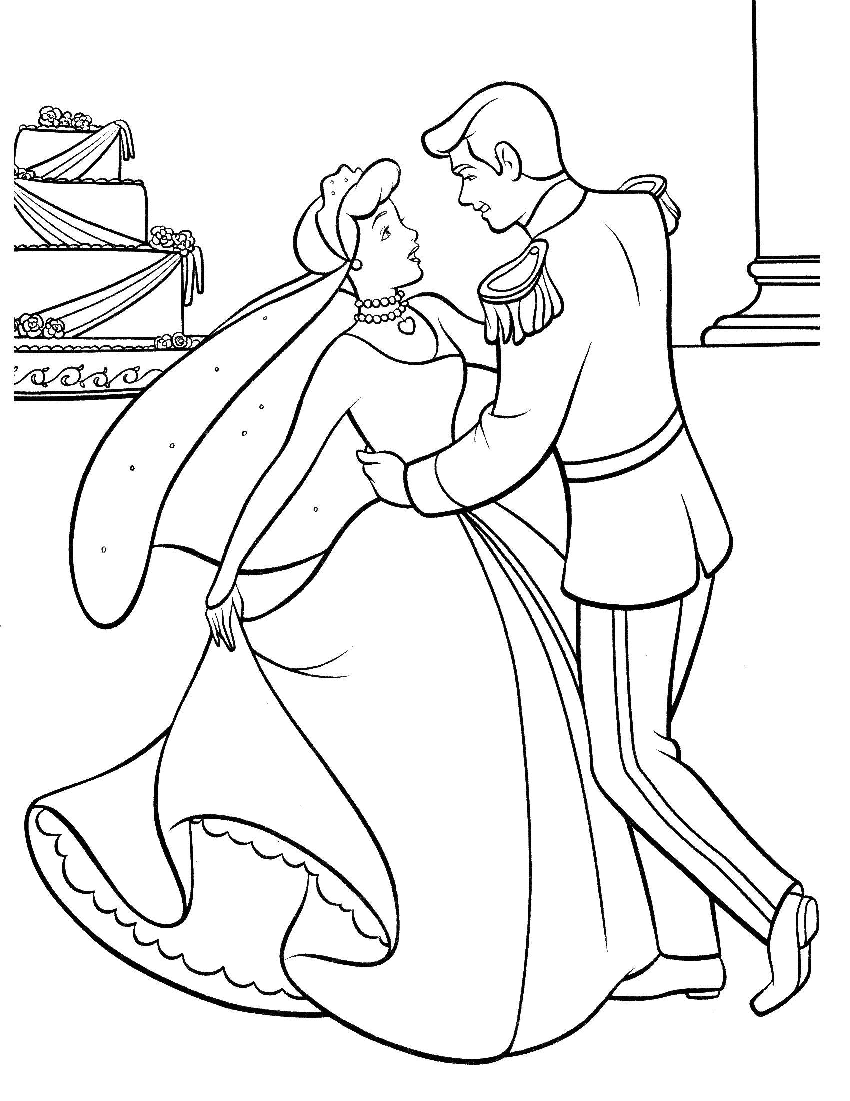 128 Cinderella Coloring Pages Printable 111