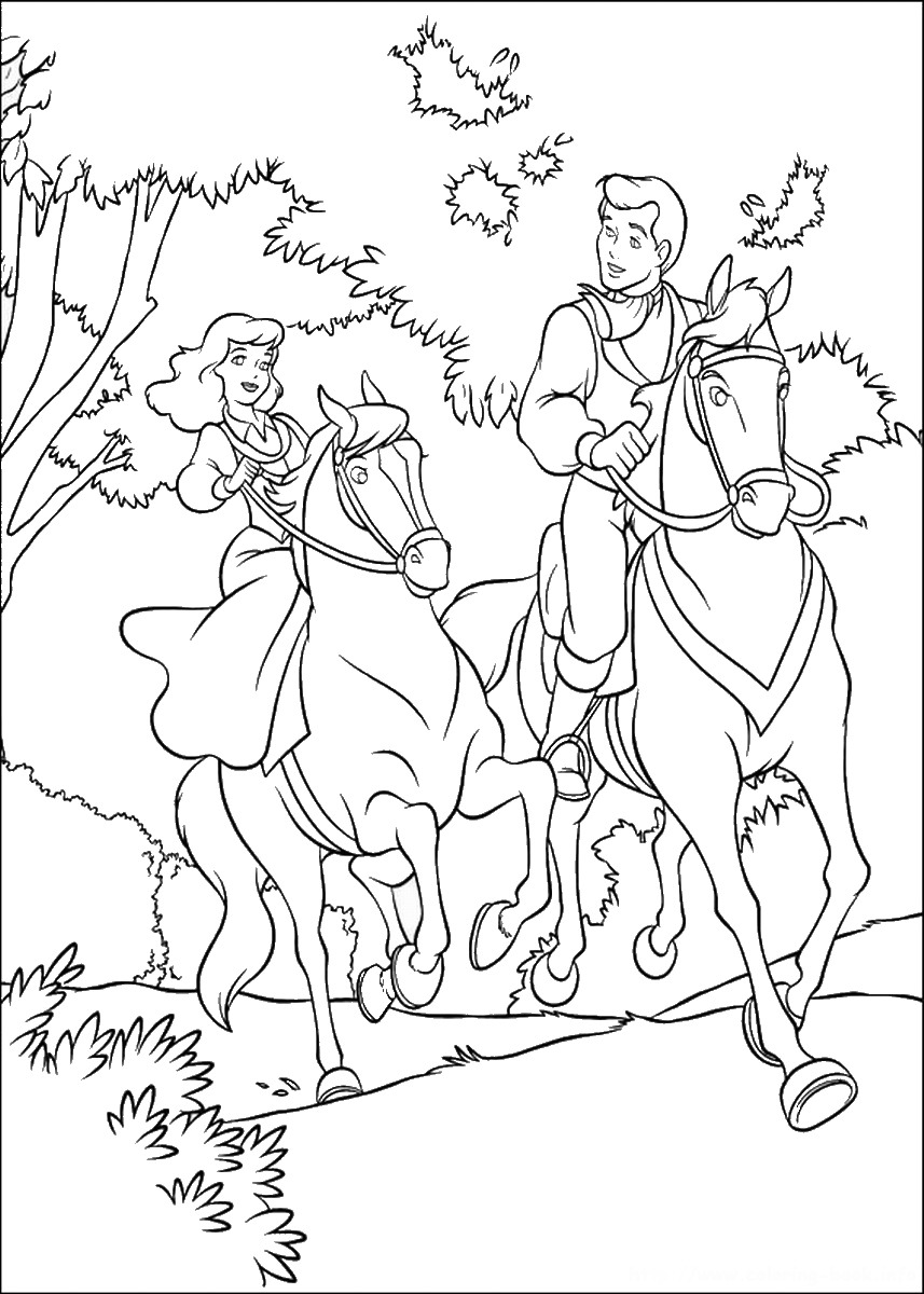 128 Cinderella Coloring Pages Printable 114