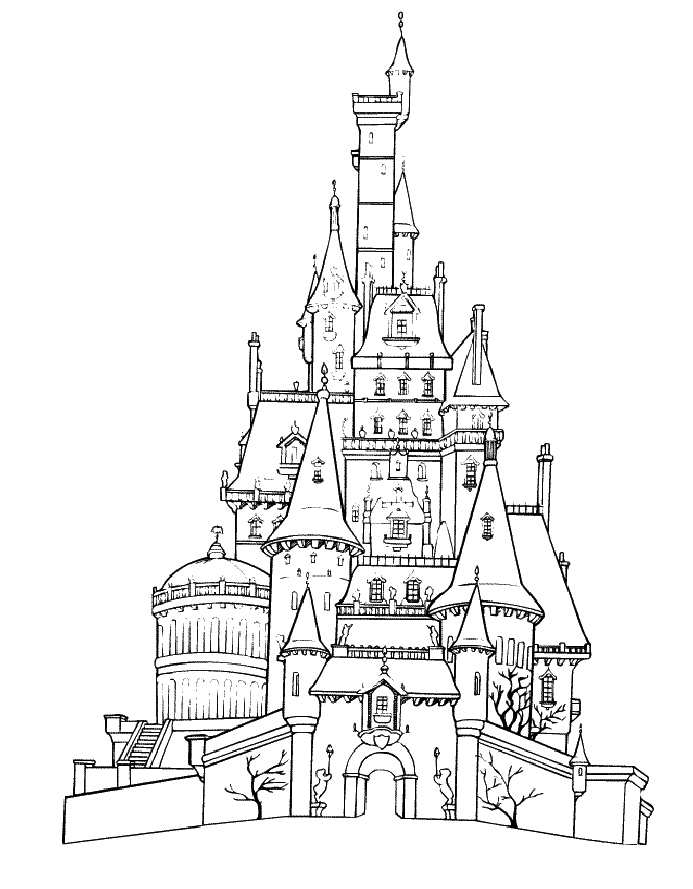 128 Cinderella Coloring Pages Printable 128